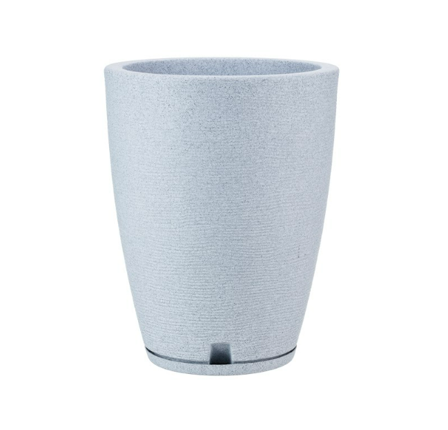 MACETERO FLORIDIS AMSTERDAM GRIS CLARO 44CM DE ALTO-0