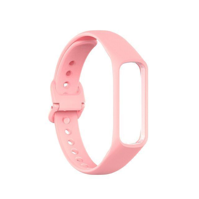 Correa Silicona Para Samsung Galaxy Fit 2 R-220 / Rosa Palido Rosado Pastel