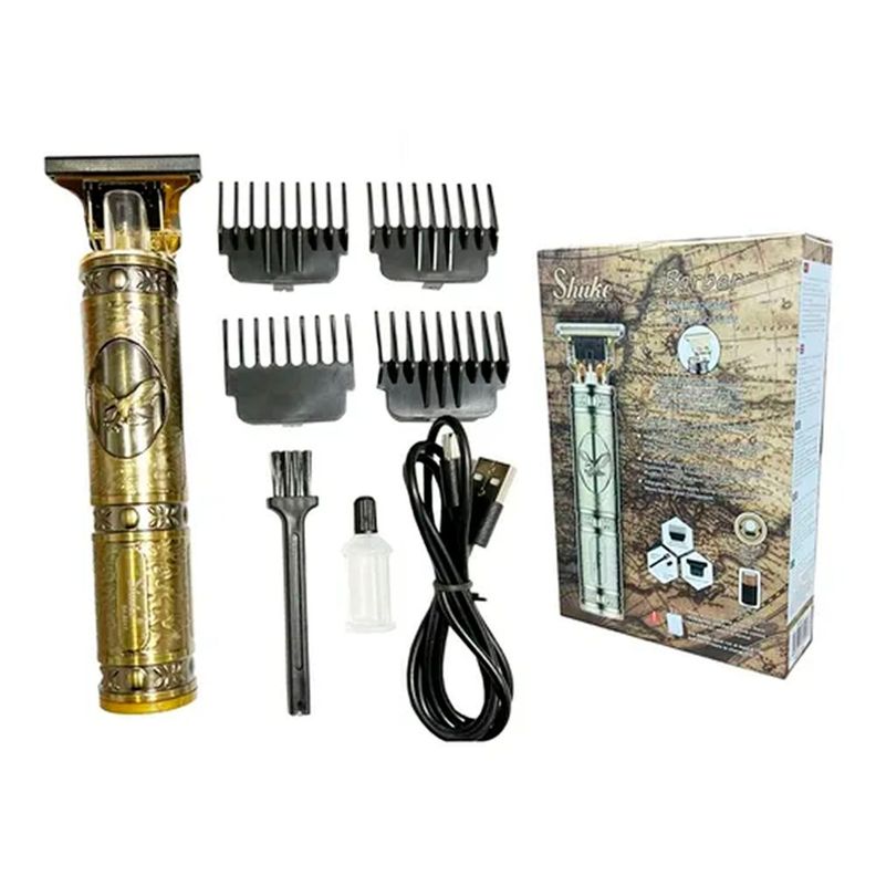 Afeitadora Eléctrica Maquina Corta Pelo Barba Recortadora-0