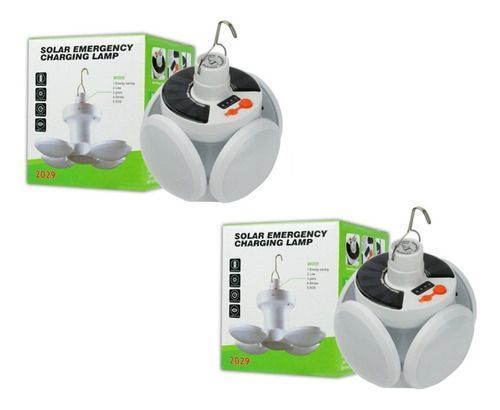 Lampara Camping Solar Emergencia 50w Articulada Outdoor-1