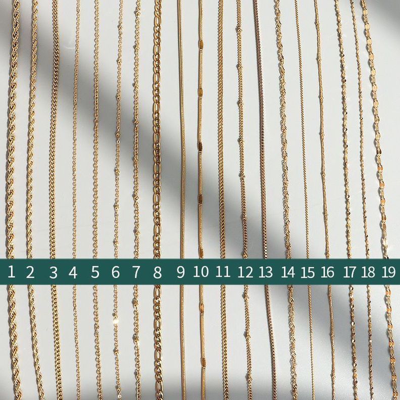 Cadena Baño Oro Amarillo 18k Turbillon S-4