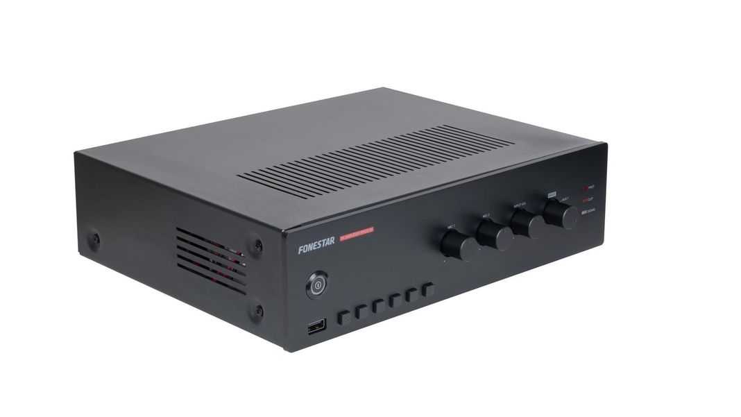 Amplificador de megafonía y musica ambiental Fonestar-2