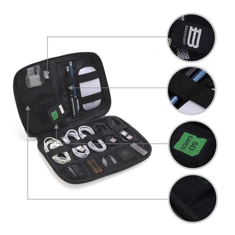Bagsmart Organizador POMONA accesorios - Gris-3