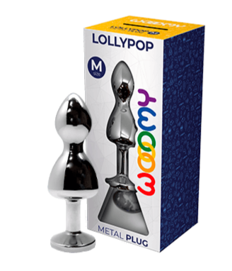 Plug Anal Metálico Wooomy Lollypop-0