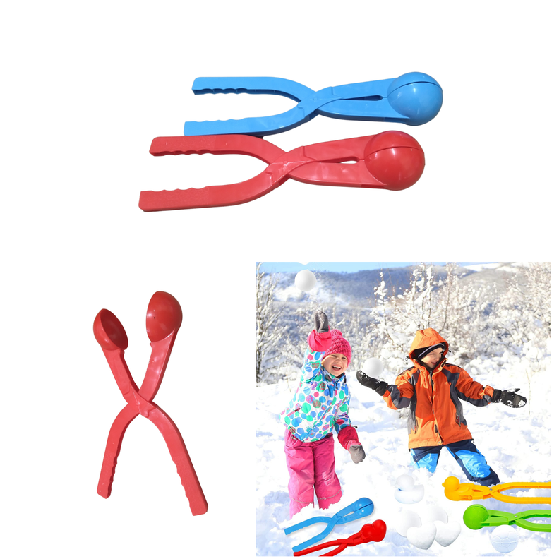 Molde Bola De Nieve Invierno Bola Arena Niños Juego Frio und-0
