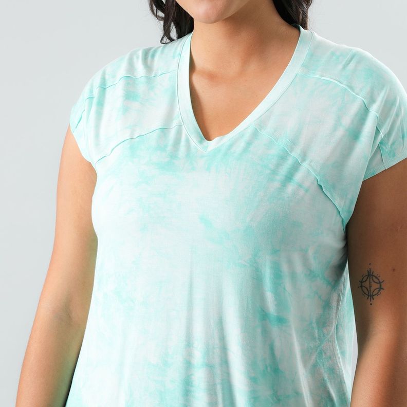Polera Oversize Manga Corta-0