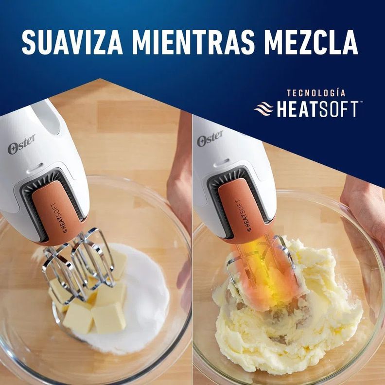 Batidora de mano Oster® tecnología HeatSoft™ FPSTHMAMR-4