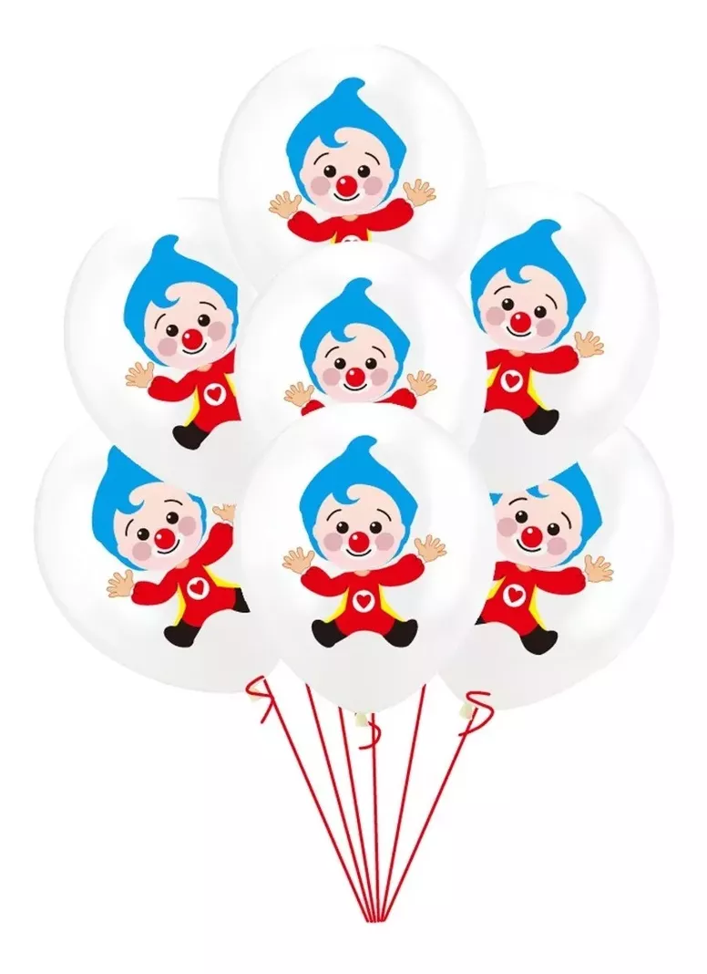 Set De Decoracion Globos Dia Del Niño Globos Plim Plim 2852-0