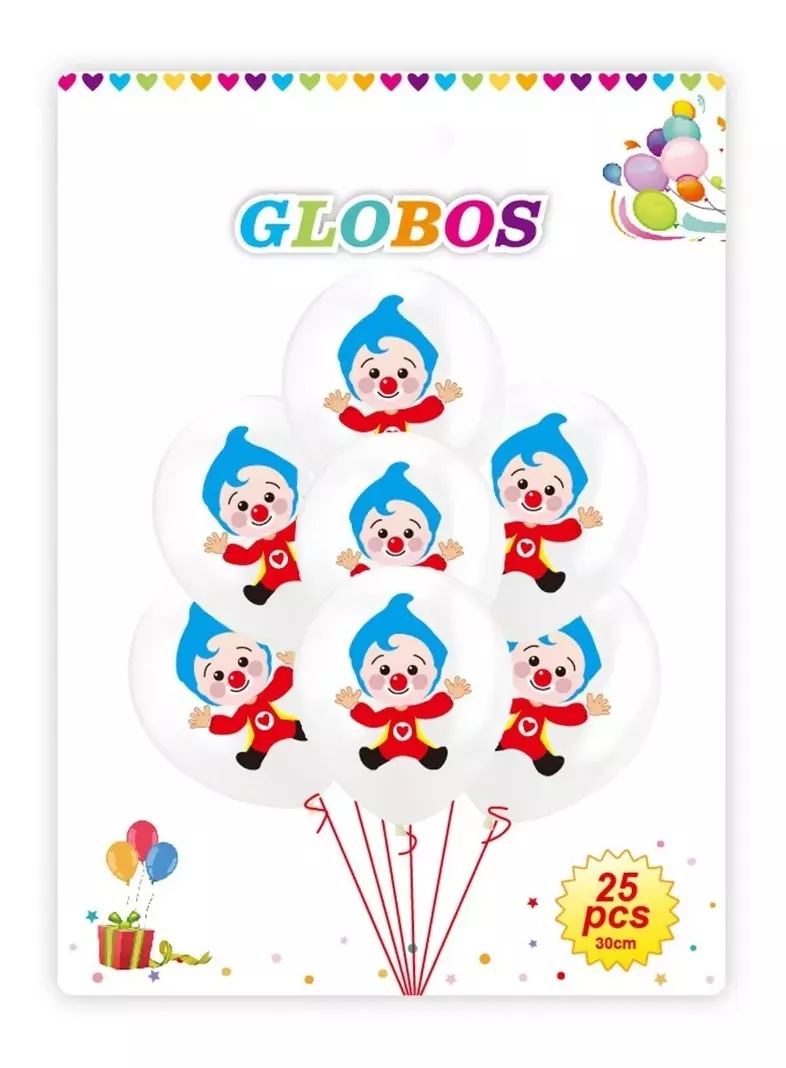 Set De Decoracion Globos Dia Del Niño Globos Plim Plim 2852-1