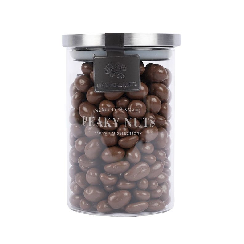 MILK CHOCOLATE PEANUT 570 GLASS MEDIUM-0