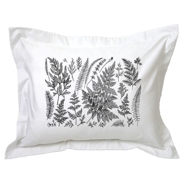 Funda de Almohada Silueta Hierbas-0