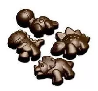 Pack X2 Moldes De Chocolate Dino Molde Chocolate Dinosaurio-4