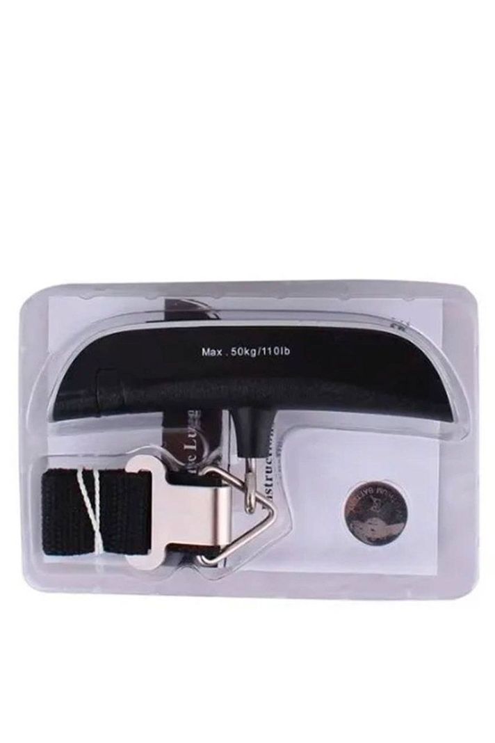 Pesa Digital Lcd De Mano Maleta Equipaje Balanza Portátil-3