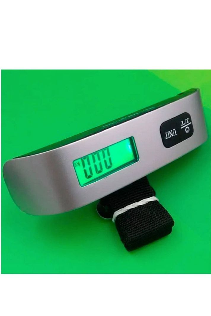 Pesa Digital Lcd De Mano Maleta Equipaje Balanza Portátil-6