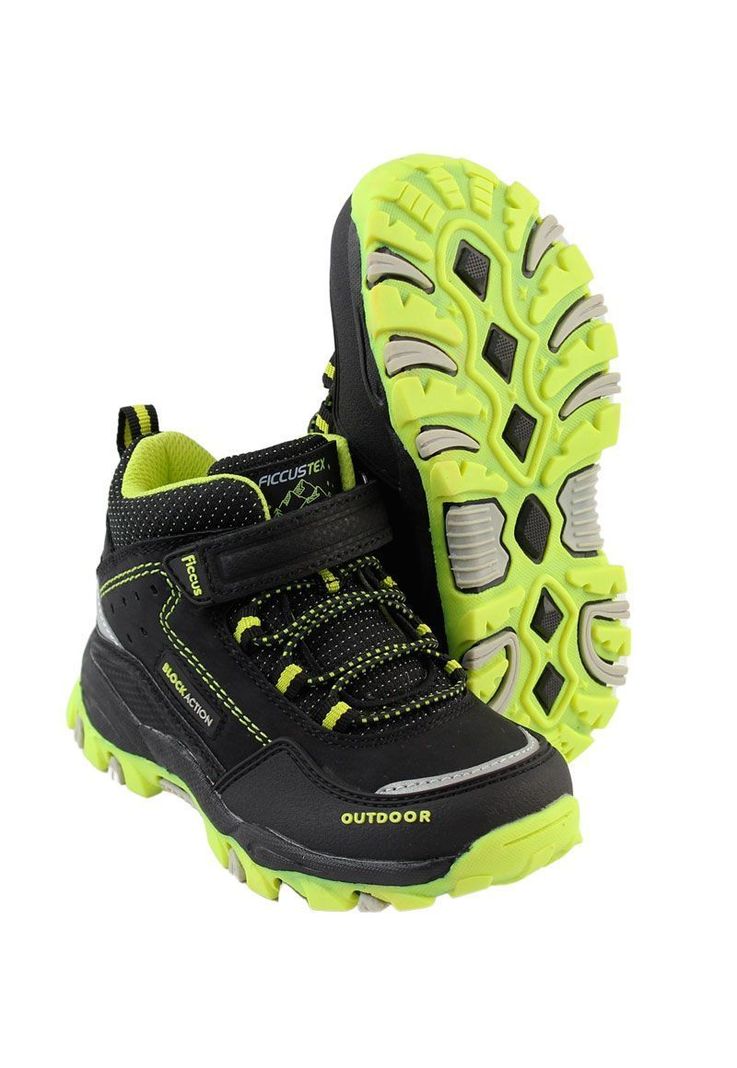 Zapatilla outdoor caña ficcustex a caminar niño 889-3