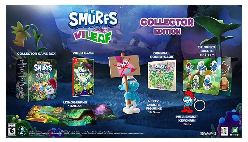 The Smurfs Mission Vileaf Collector's Ed.- Switch - Sniper-0