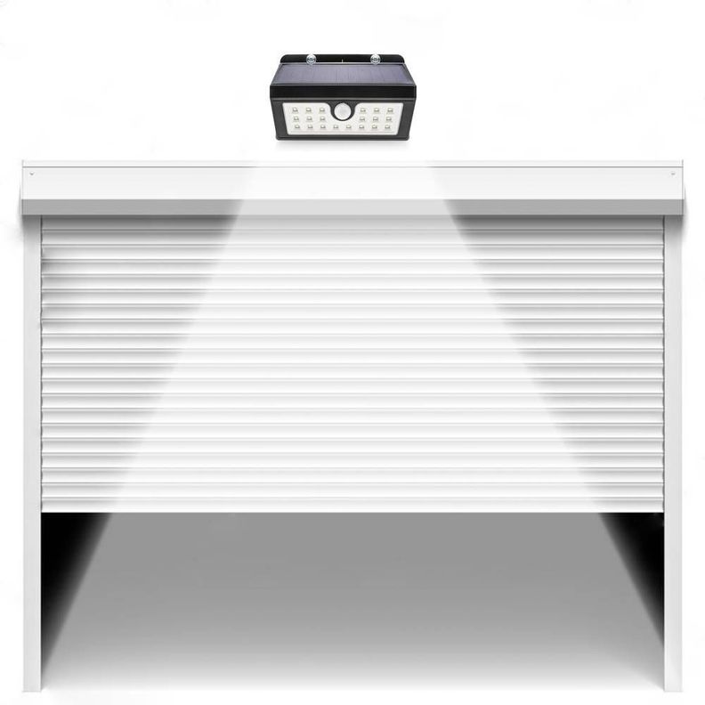 Foco Solar De Pared 4w Con Sensor-5