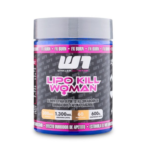 Termogénico Polvo Lipo Kill Mujer Piña 600 grs.-0