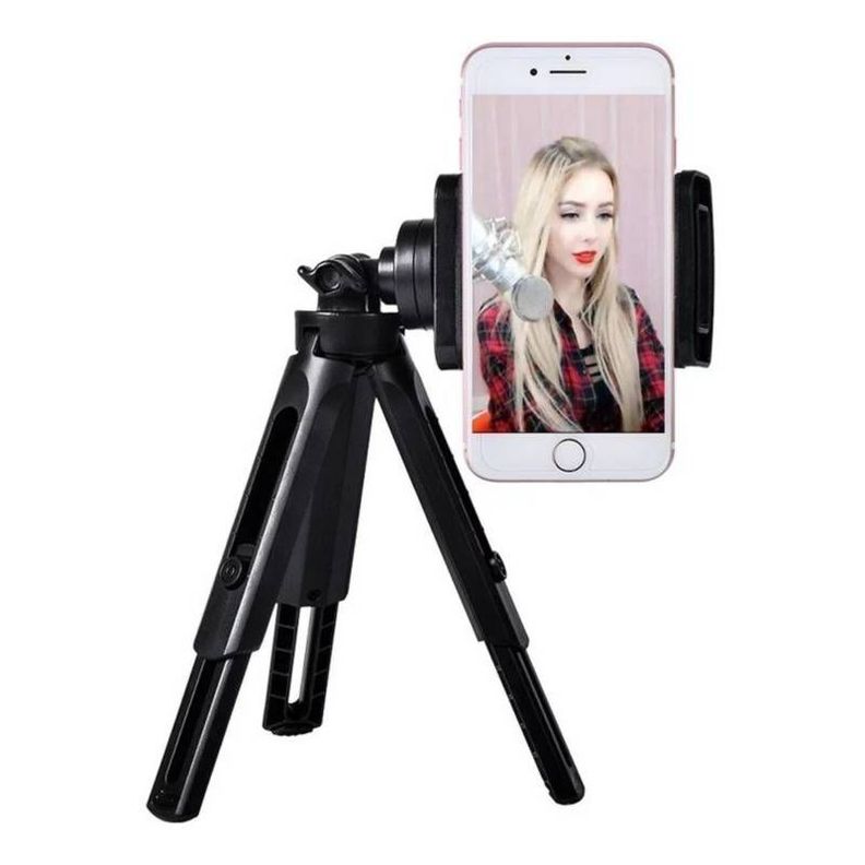 Tripode Soporte Plastico ABS Flexible Porta Celular 360 Grados-5