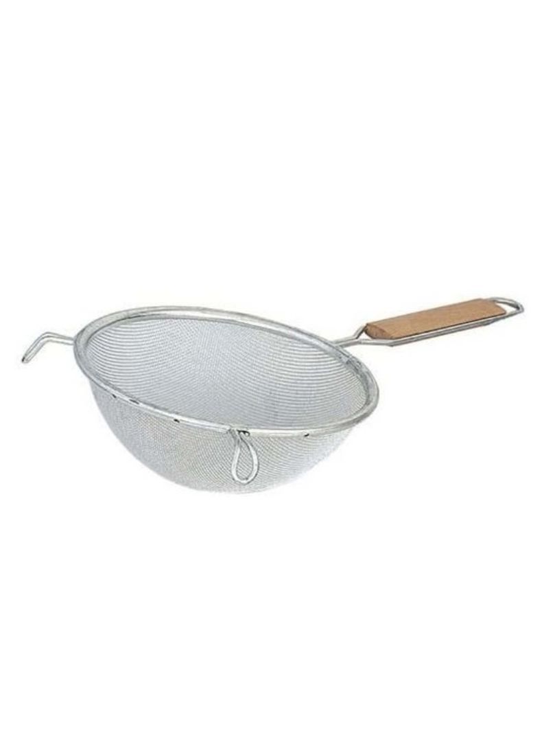 Colador Malla fina simple 14 Cms. Acero Inox.-0