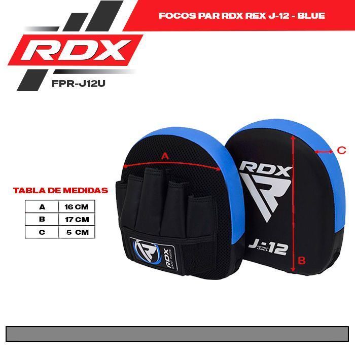Focos Par RDX Rex J-12 - Blue - FPR-J12U-2