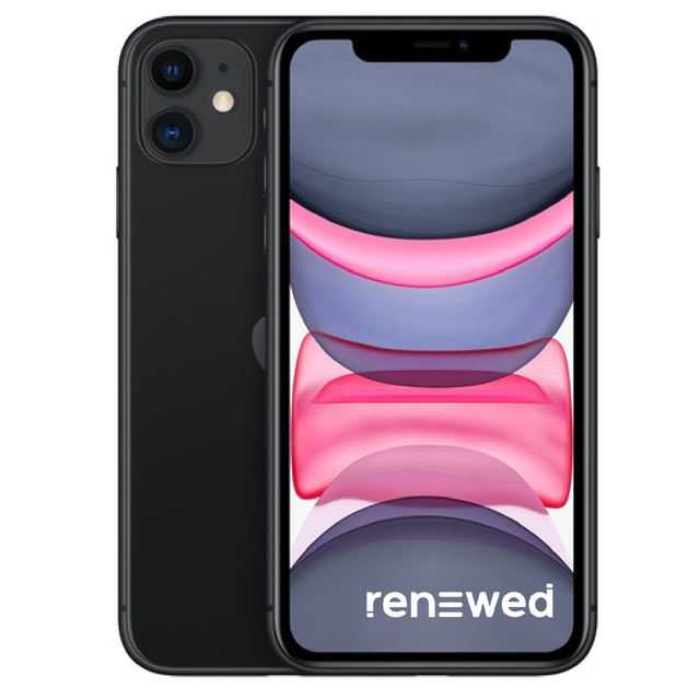 iPhone 11 64 GB Negro - Reacondicionado-0