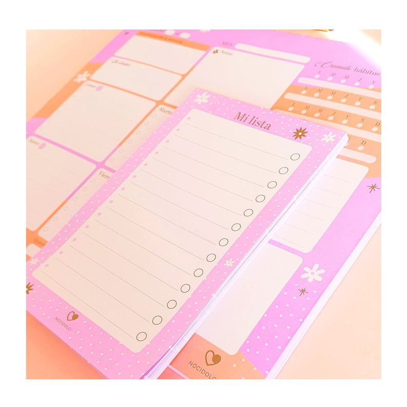 Planner semanal “Mis Planes” y  Lista de tareas “Mi lista”-1