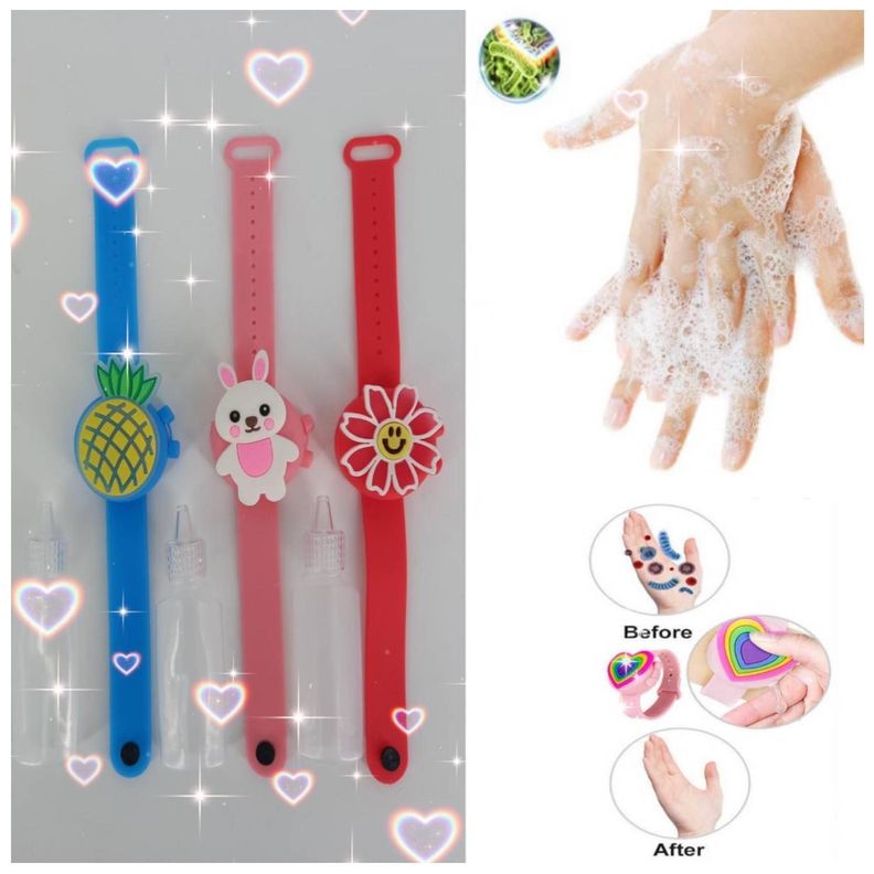 PULSERA DISPENSADOR ALCOHOL GEL ANIMADO-1