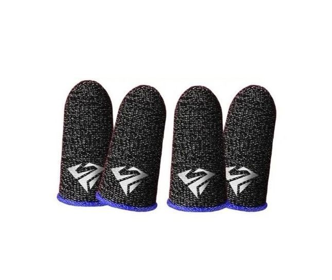 Pack 4 Dedales Gamer Fundas Para Dedos Juegos Pugb Cod Freefire Purpura-0