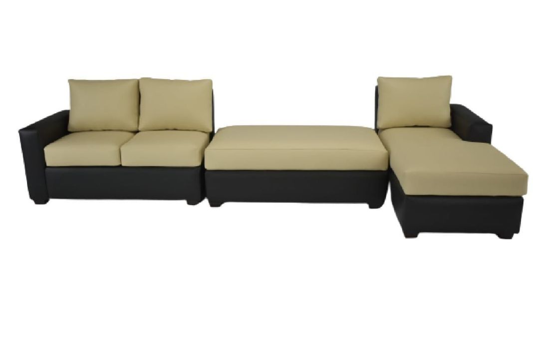 Sofá Seccional 3 Cuerpos + pouf-6