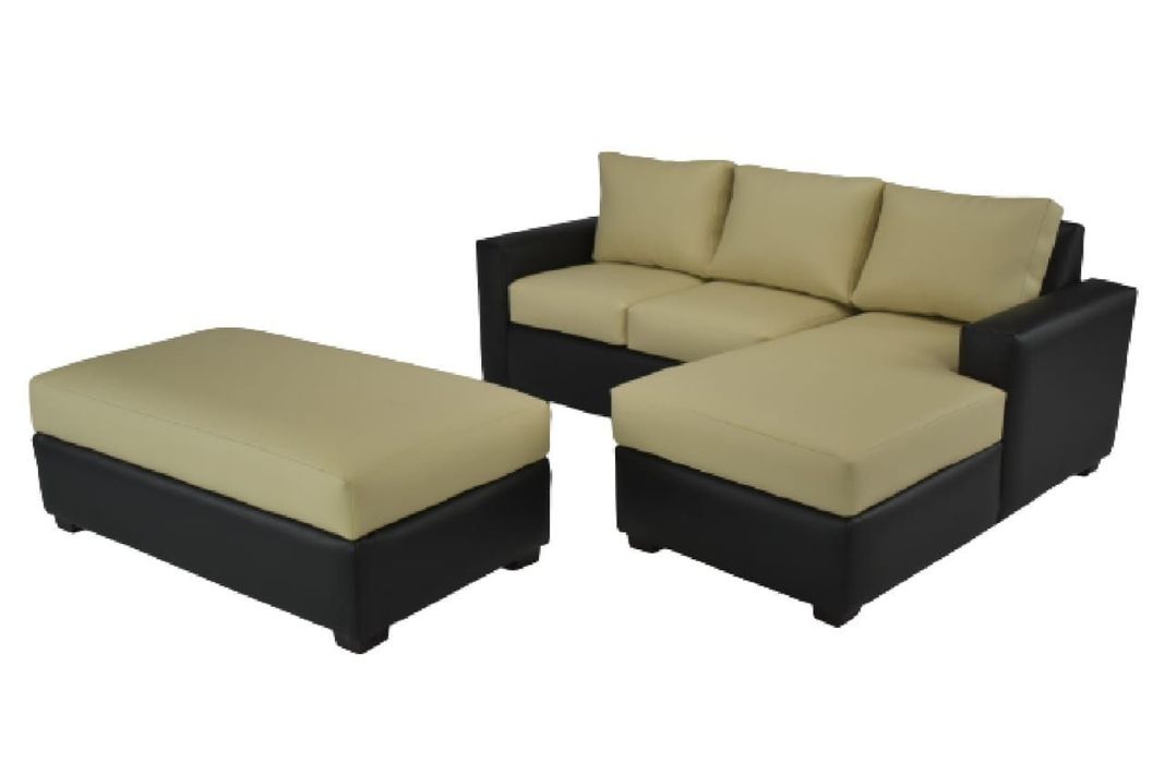 Sofá Seccional 3 Cuerpos + pouf-2