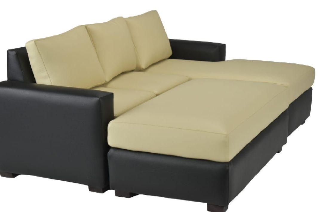 Sofá Seccional 3 Cuerpos + pouf-1