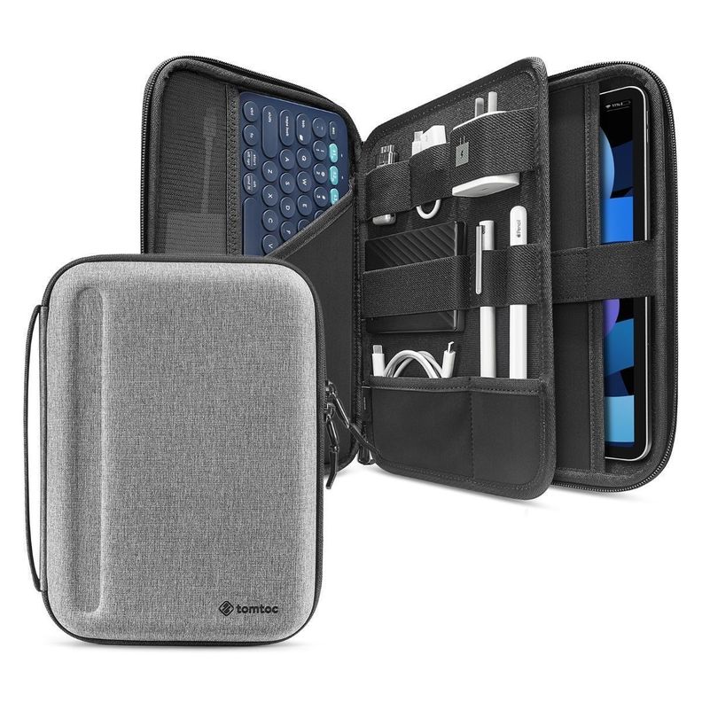 Smart Portafolio A06 PLUS iPad Air/ Pro 11'' y keyboard- Gris-0