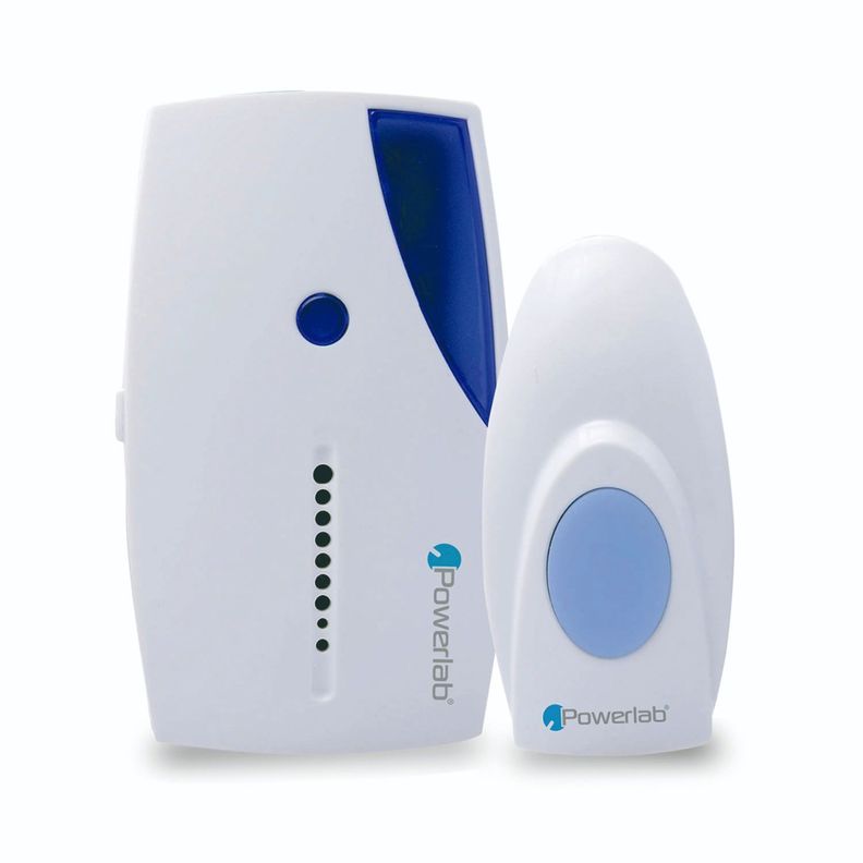 Timbre inalambrico Simple 220v Powerlab Azul-0