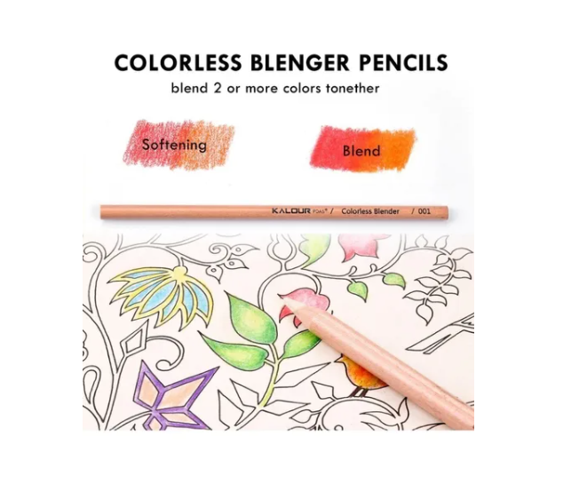 Set 120 Lapices Colores Profesional Dibujo Caja Cilindrica-2