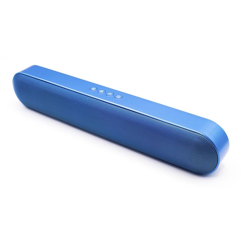 Barra De Sonido Parlante Bluetooth Portátil 10w Azul - PuntoStore-1