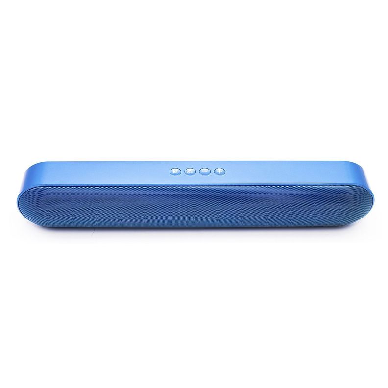 Barra De Sonido Parlante Bluetooth Portátil 10w Azul - PuntoStore-0