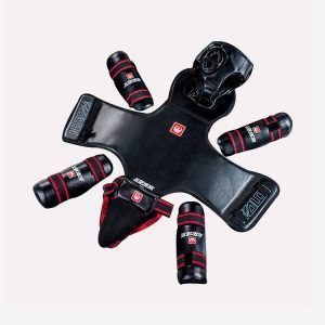 Set Protección  Artes Marciales  5 piezas Negro WOLON-0