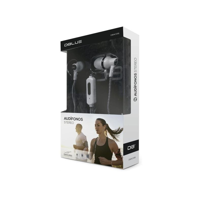 Audifonos Stereo Manos Libres Cable Textil Plug 3.5mm Verde-2