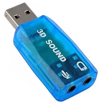 TARJETA DE SONIDO DBLUE CON CONEXION USB. BLUE-0
