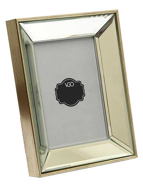 Marco plastico espejado Unico 10x15 cm Diseno 1