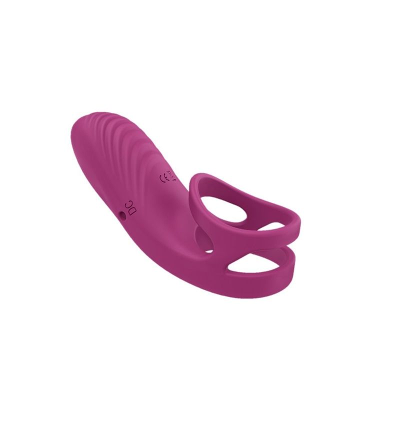 Nicholas Anillo Vibrador Doble Para El Pene Y Control Remoto-0