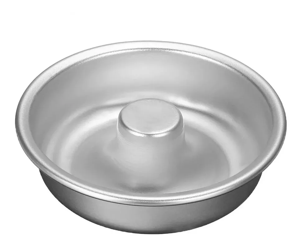 Molde Torta Molde Queque Redondo Molde Aluminio Flanera 24cm-0