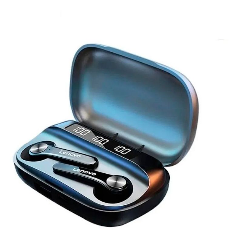 Audifono Inalambricos Bluetooth Lenovo Qt81 Negro-0