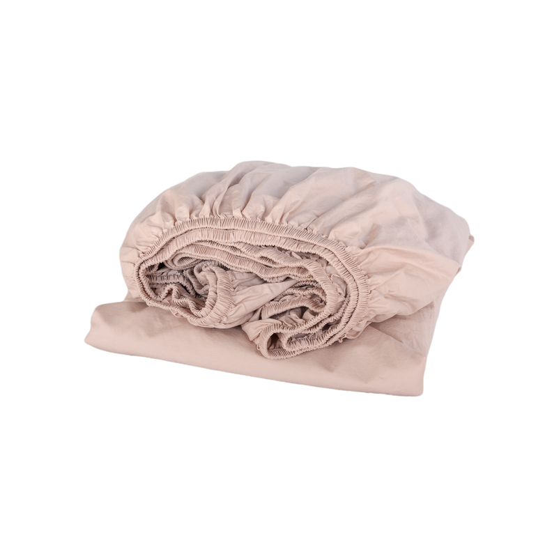 Sábana Bajera Algodón Ava - Rosa Palo / 1,5 PL-0
