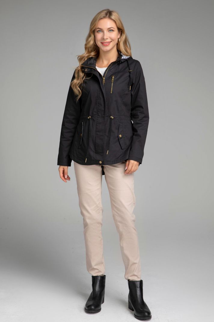 Chaqueta Gabardina Casual-3