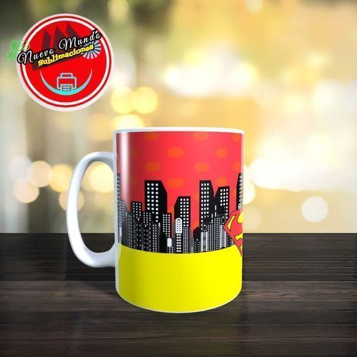 Taza Blanca De Superman - La Serie Animada-2