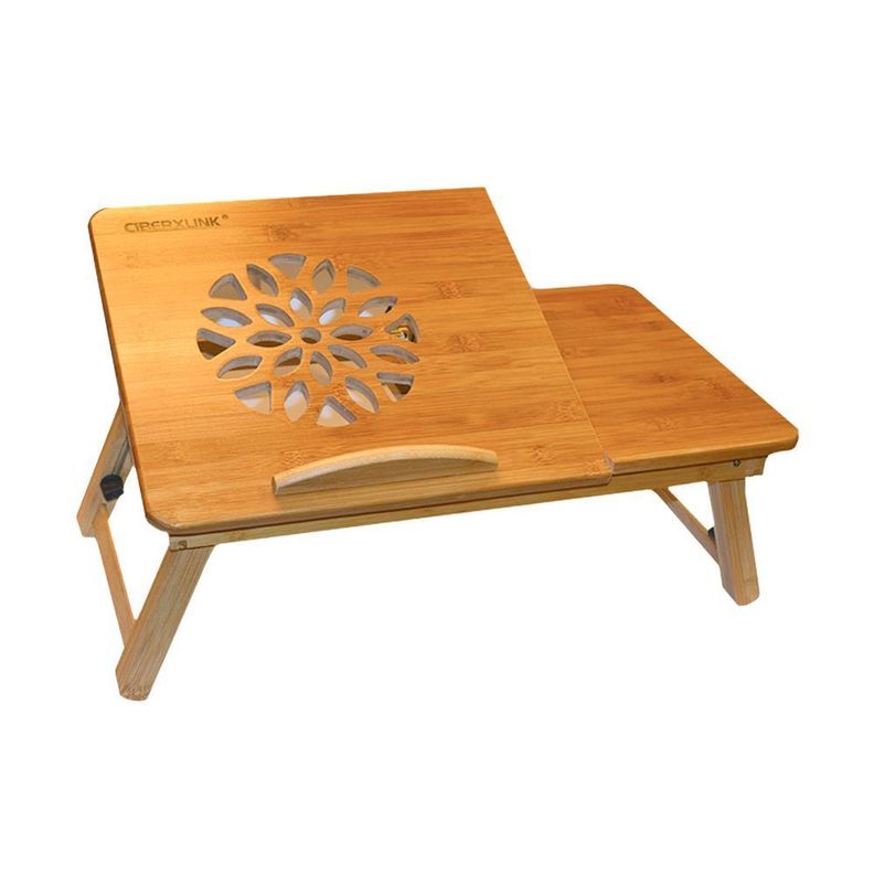 MESA P/LAPTOP DE MADERA PLEGABLE -0