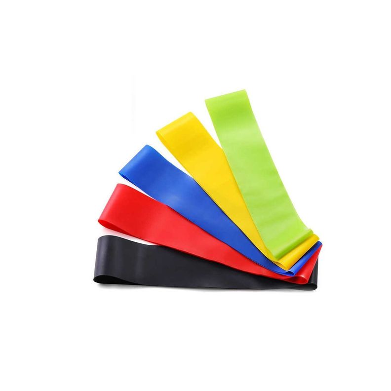 Pack 5 Bandas Elasticas Para Entrenamiento Fitness -2