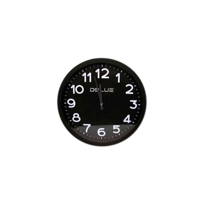 Reloj Para Pared De 16 Pulgadas Color Negro - PuntoStore